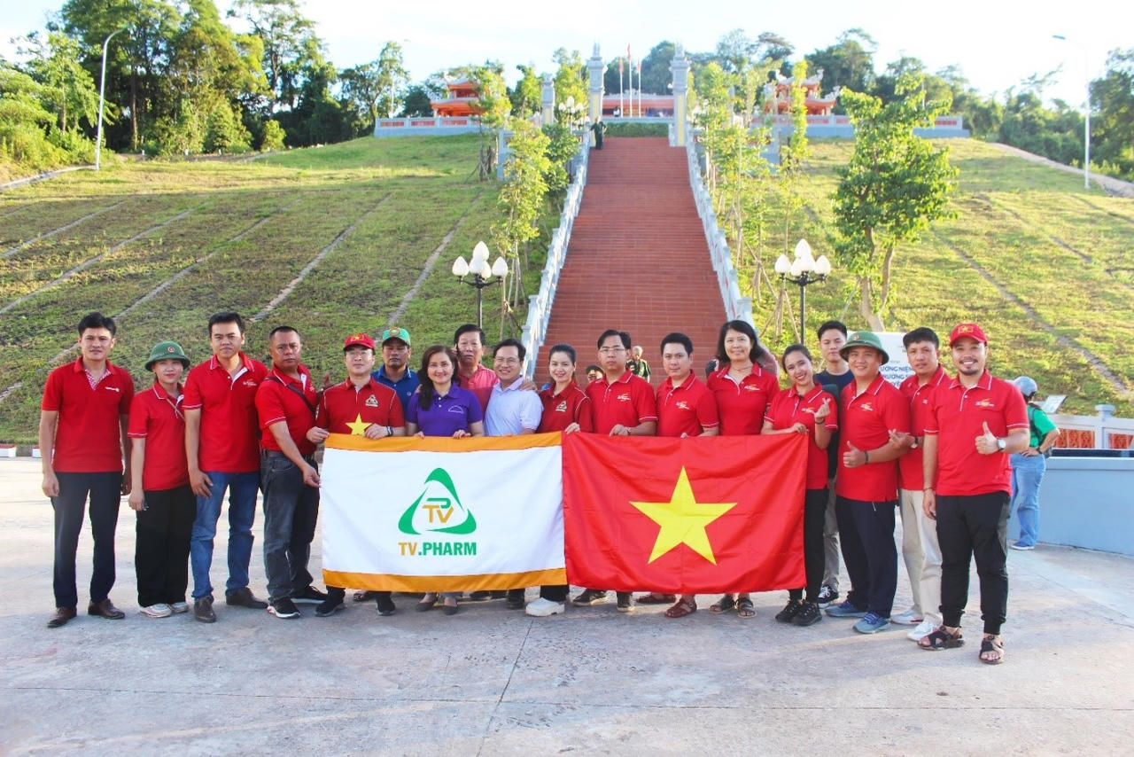 Dược phẩm TV.PHARM với chuỗi thiện hạnh an sinh về nguồn, tri ân 27/7