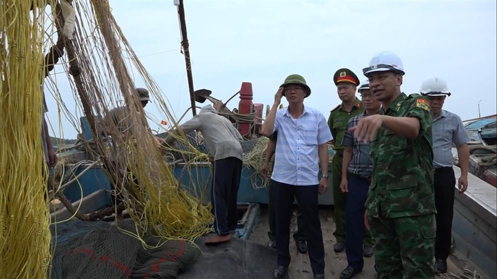 Lực lượng công an giúp dân, chủ động ứng phó với cơn bão số 1