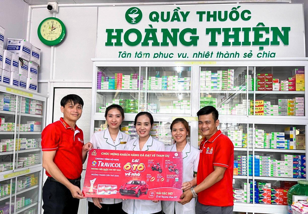 Travicol tung chương trình quay số trúng ôtô tri ân khách hàng