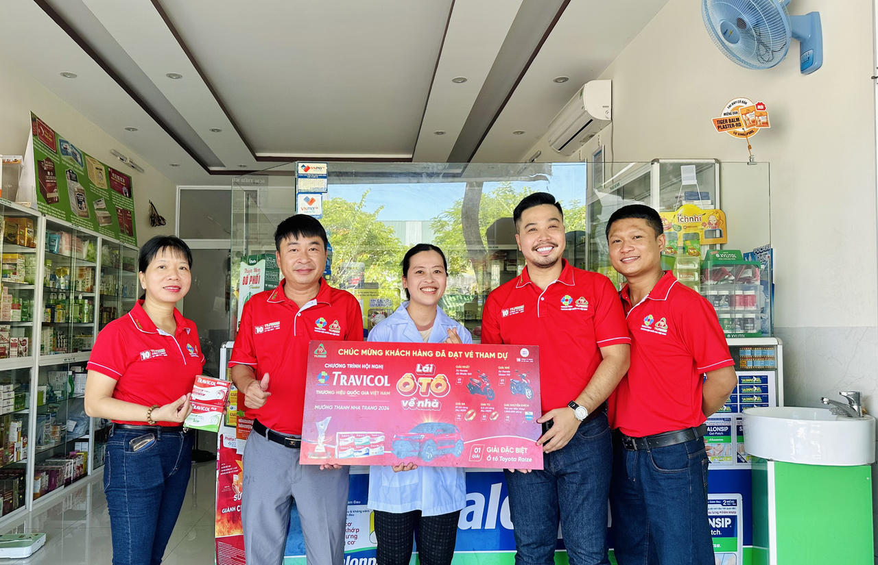 Travicol tung chương trình quay số trúng ôtô tri ân khách hàng