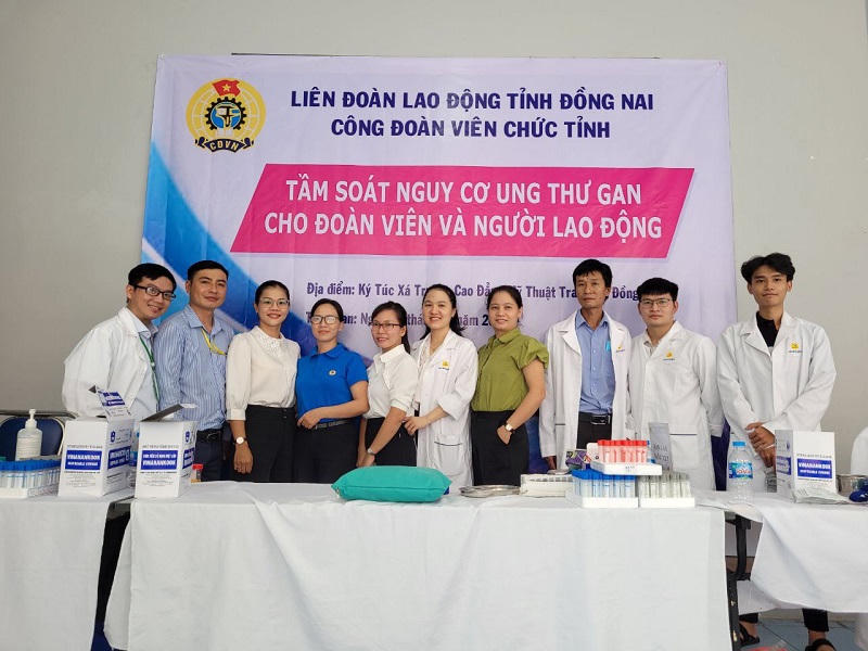 MEDLATEC Đồng Nai mang cơ hội kiểm tra sức khỏe miễn phí tới Công đoàn người lao động thành phố Biên Hòa