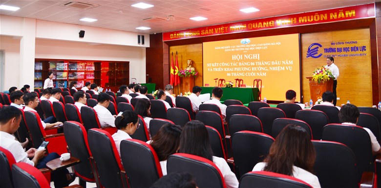 Đảng bộ Trường Đại học Điện lực triển khai nhiệm vụ 6 tháng cuối năm 2023