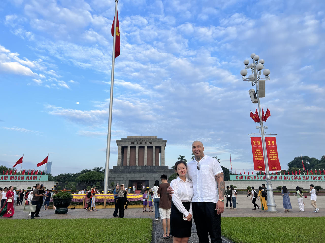 Thiêng liêng lễ chào cờ sáng 2/9 tại Quảng trường Ba Đình 