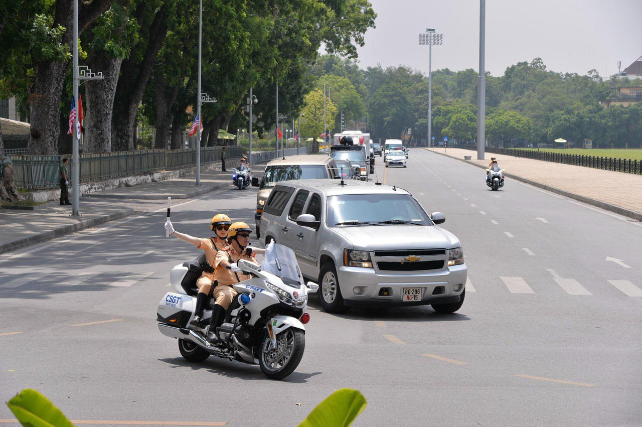  Đảm bảo tuyệt đối an ninh an toàn cho chuyến thăm chính thức của Tổng thống Mỹ tại Việt Nam