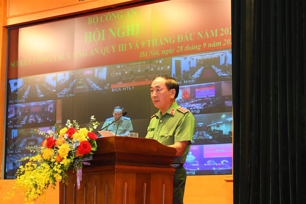 Đại tướng Tô Lâm chủ trì hội nghị sơ kết công tác công an Quý III và 9 tháng đầu năm 2023