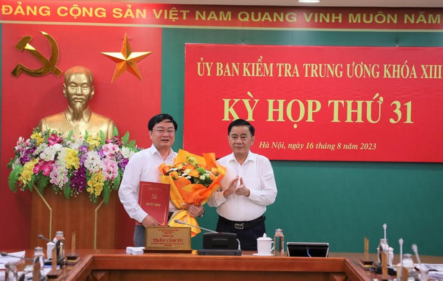 Bộ Chính trị chuẩn y tân Phó Chủ nhiệm Ủy ban Kiểm tra Trung ương khóa XIII - Ảnh 1. Danh sách nhân sự Ủy ban Kiểm tra Trung ương khóa XIII