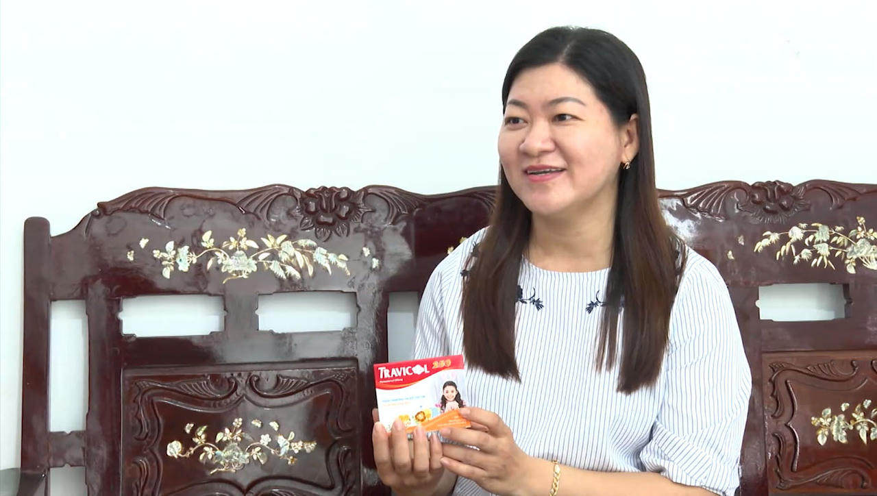Thương hiệu Quốc gia Travicol ra mắt thuốc hạ sốt giảm đau dành cho bé
