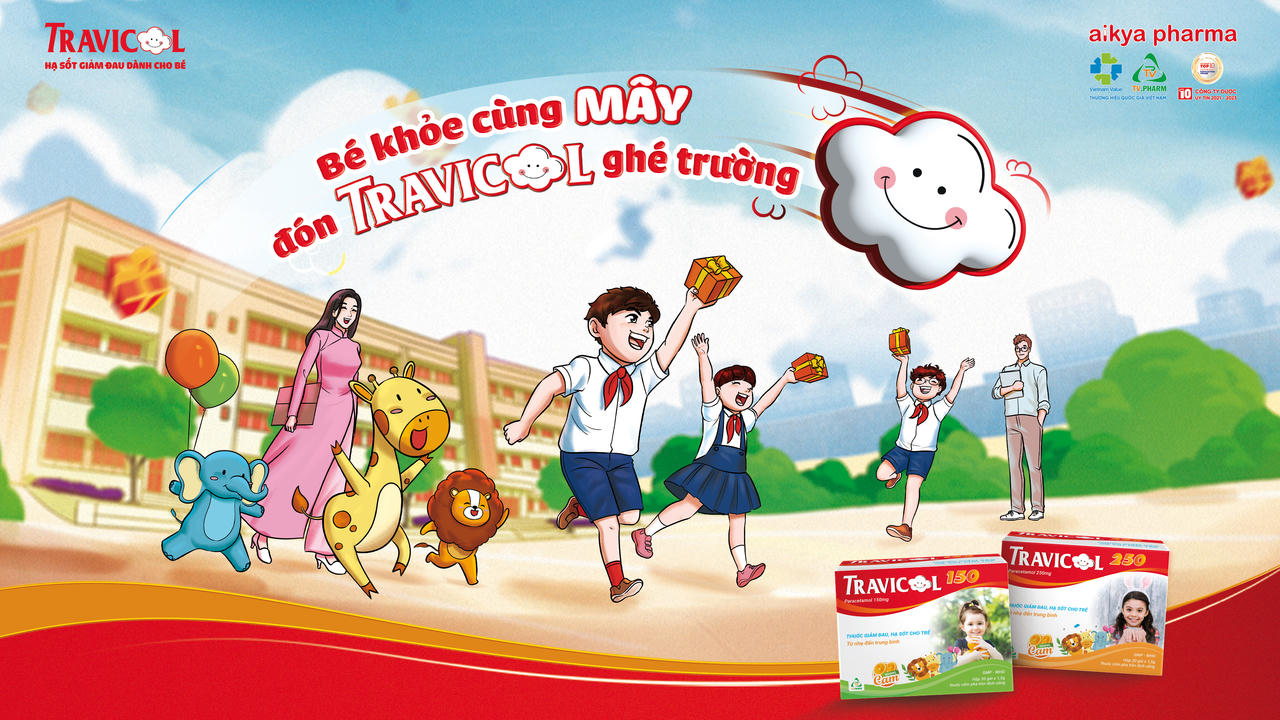 Thương hiệu Quốc gia Travico khởi động hành trình 'Chăm sóc sức khỏe học đường'
