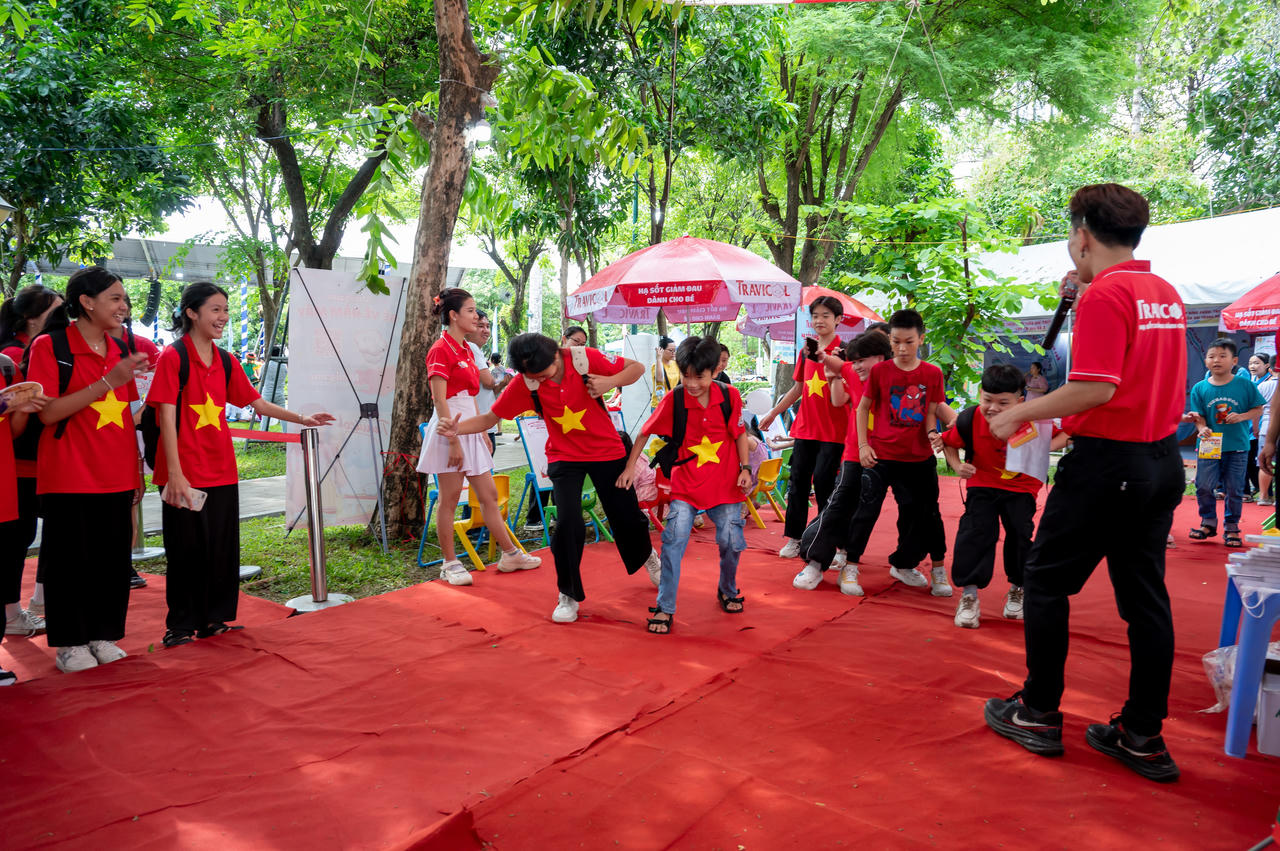 Góp mặt tại Lễ hội Thiếu nhi 2024: Travicol tổ chức nhiều hoạt động hấp dẫn