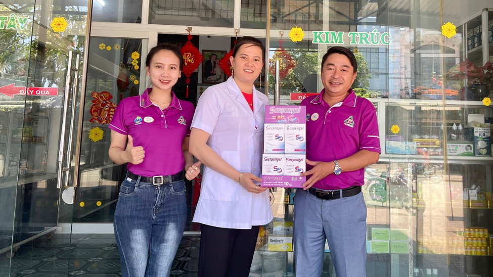 Dược phẩm TV.Pharm ra mắt thuốc giảm đau dạ dày Suspenge