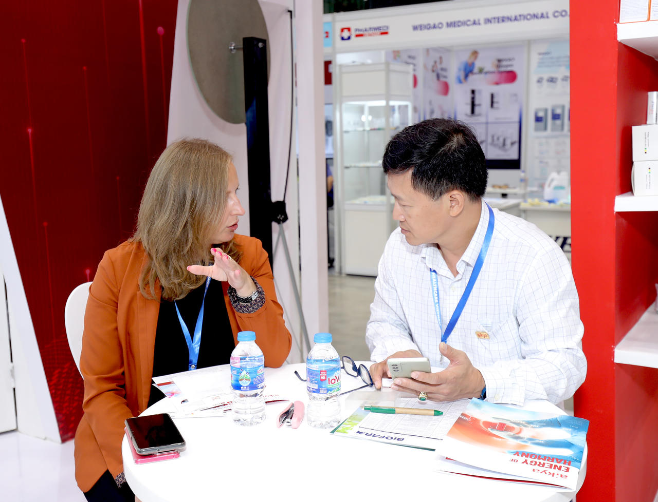 Công ty Dược AIKYA điểm sáng thu hút đối tác khách hàng tại Pharmedi VietNam 2024