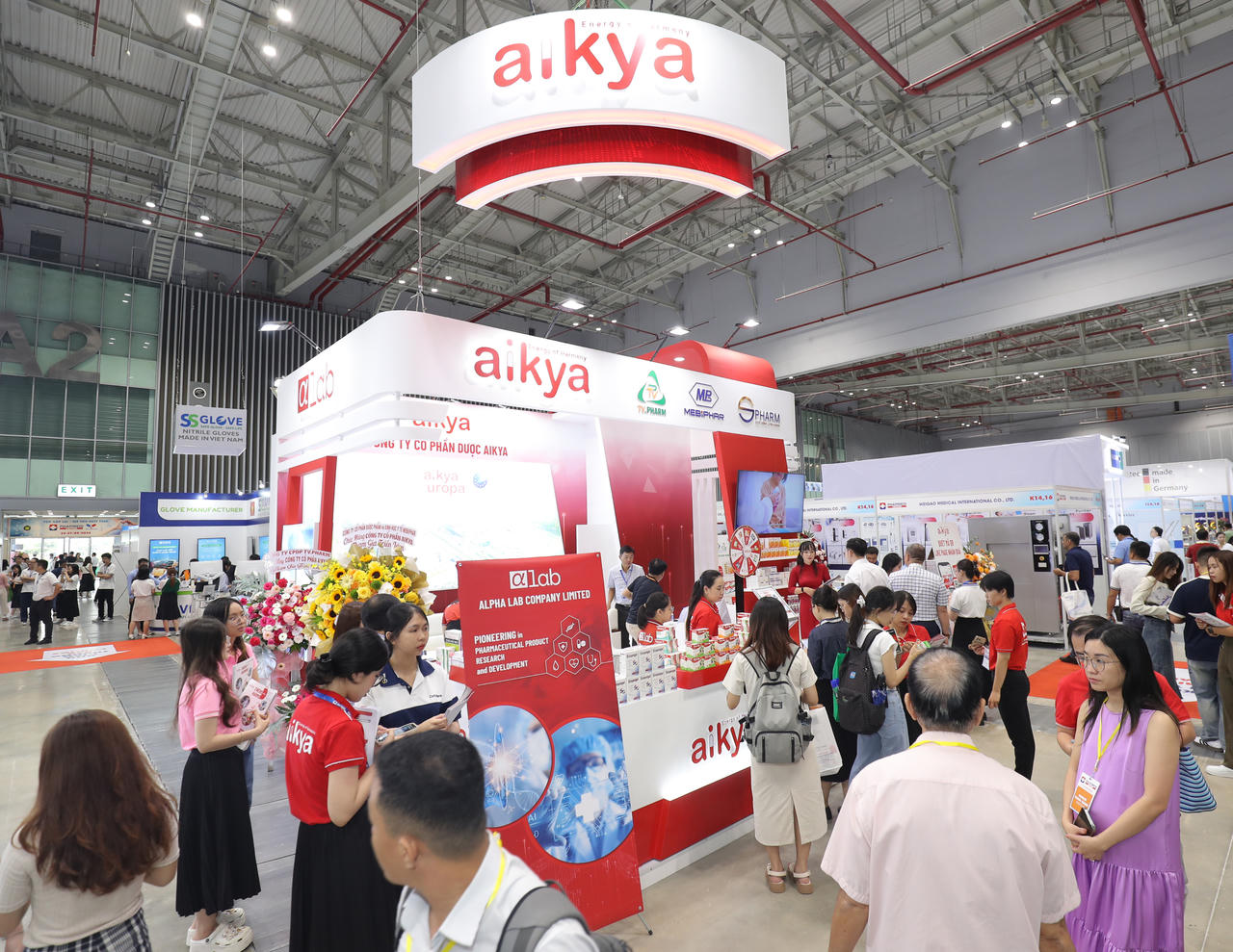 Công ty Dược AIKYA điểm sáng thu hút đối tác khách hàng tại Pharmedi VietNam 2024