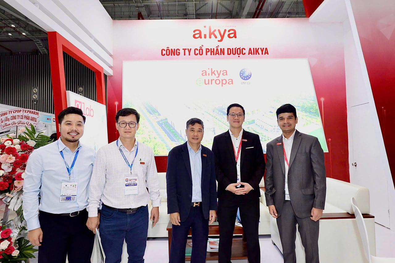 Công ty Dược AIKYA điểm sáng thu hút đối tác khách hàng tại Pharmedi VietNam 2024