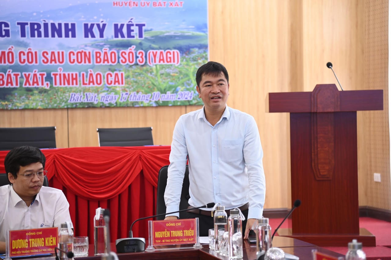 EPU tạo mọi điều kiện hỗ trợ nữ sinh mồ côi sau bão ở Lào Cai