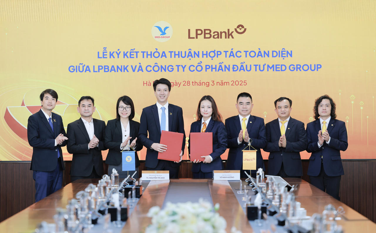 Ngân hàng Lộc Phát (LPBank) và MED GROUP hợp tác toàn diện, tối đa hóa lợi ích cho khách hàng