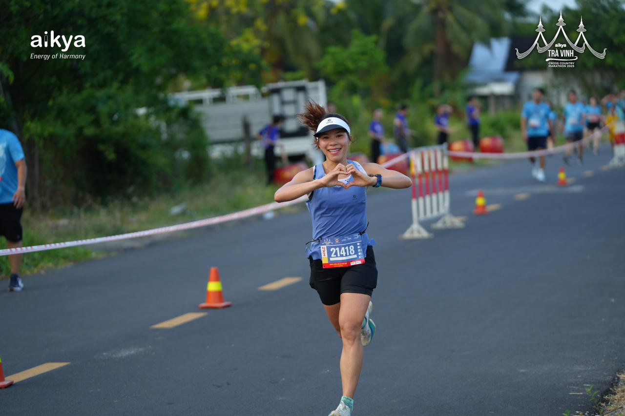 Giải chạy Aikya Cross Country Marathon Trà Vinh 2025 thu hút vận động viên Top Elite tranh tài