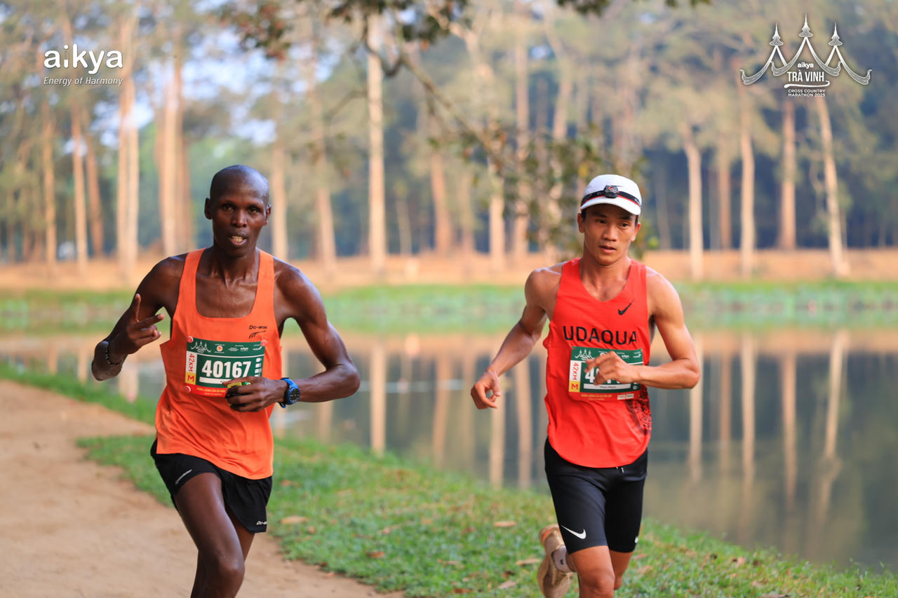 Giải chạy Aikya Cross Country Marathon Trà Vinh 2025 thu hút vận động viên Top Elite tranh tài