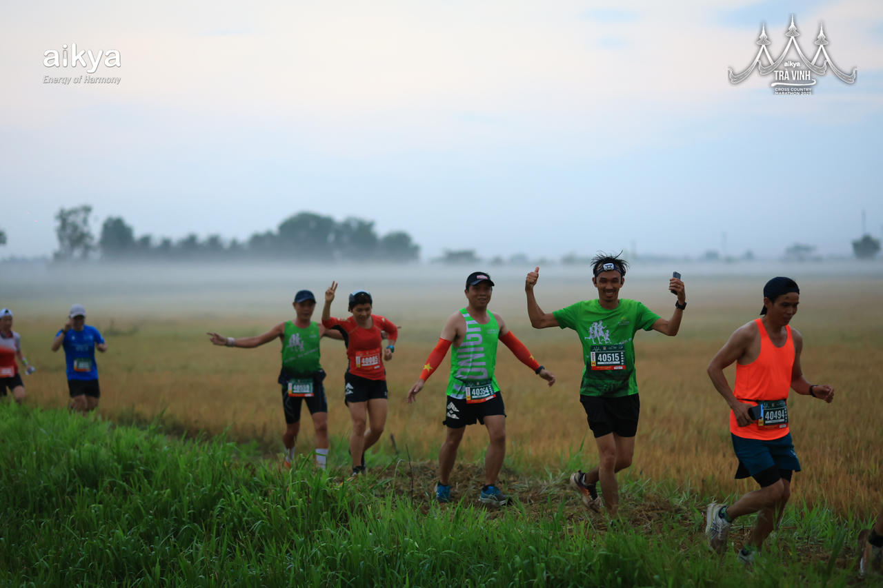 Giải chạy Aikya Cross Country Marathon Trà Vinh 2025 thu hút vận động viên Top Elite tranh tài