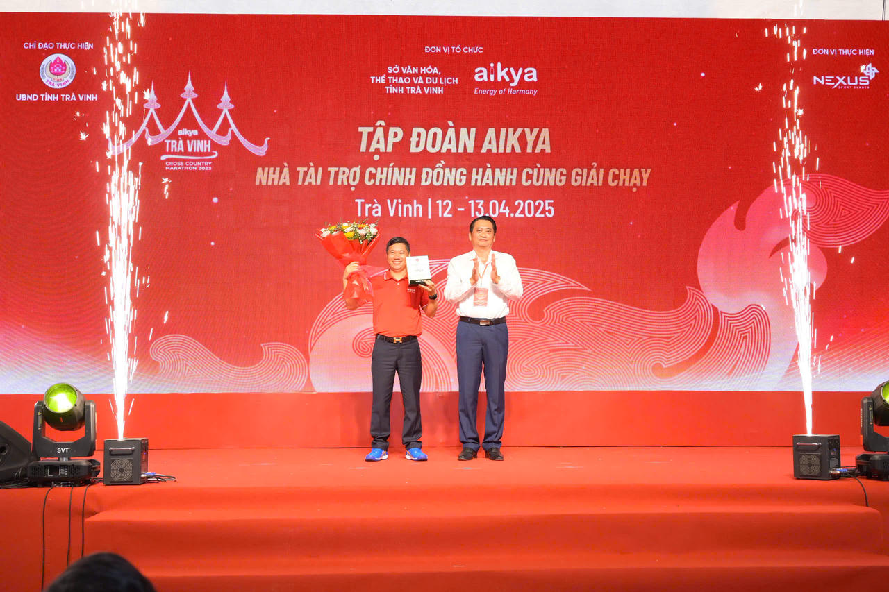 Khi thương hiệu bước cùng thể thao: Câu chuyện Aikya và cú bật truyền cảm hứng tại Trà Vinh