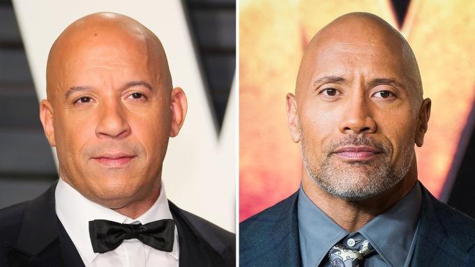 Vin Diesel "van vỉ" Dwayne Johnson quay trở lại với siêu phẩm "Fast and Furious"