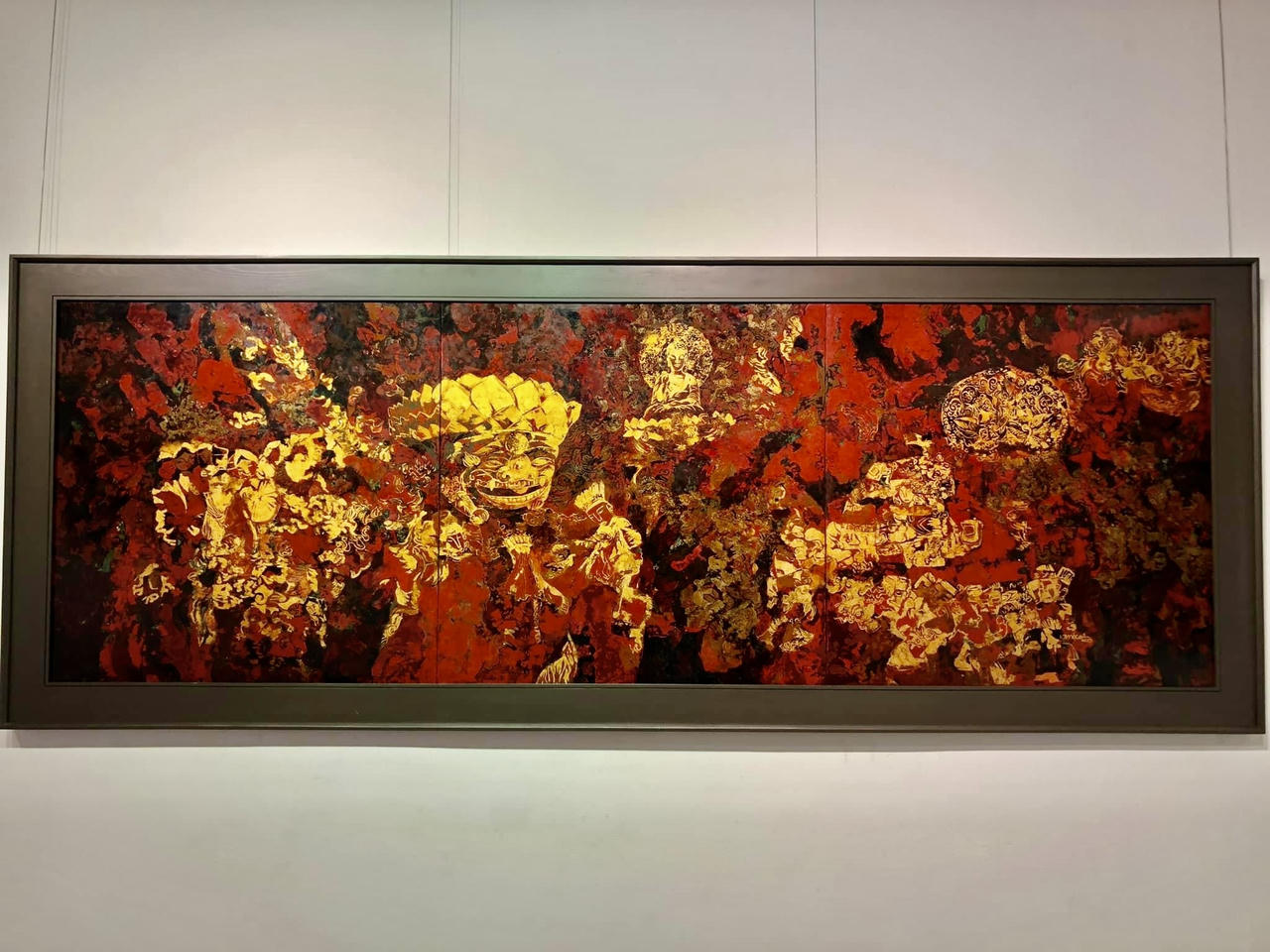 Khúc "Gọi mùa" trên tranh sơn mài