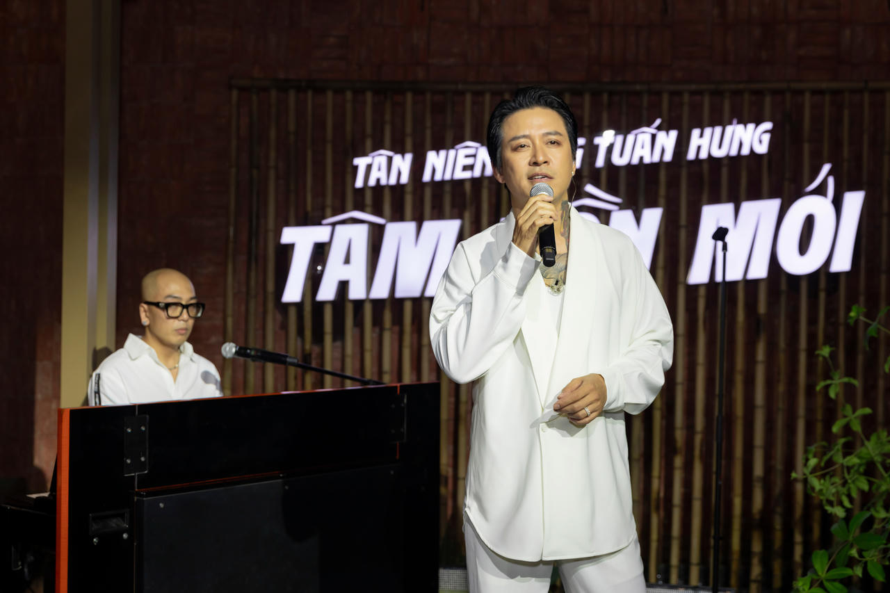 Ca sĩ Tuấn Hưng Nam tiến với 'Tâm hồn mới'