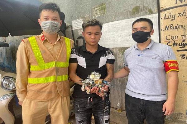 Cảnh sát 141 Hà Nội phát hiện, bắt giữ đối tượng trộm cắp tài sản tại Lào cai 