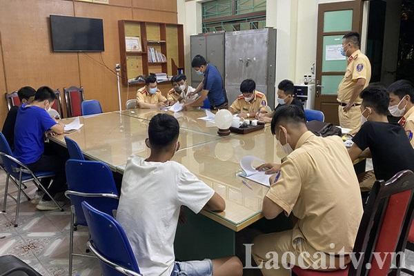 Bắt giữ nhóm đối tượng tụ tập đua xe tại thành phố Lào Cai