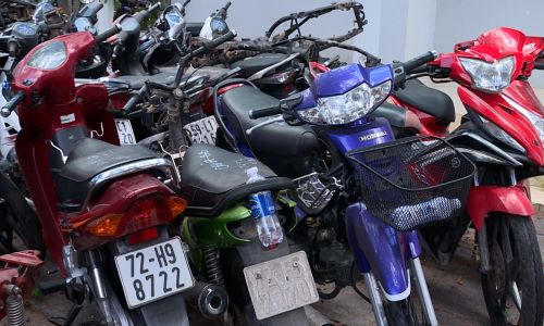 Bắt đối tượng có 3 tiền án chuyên trộm cắp xe máy