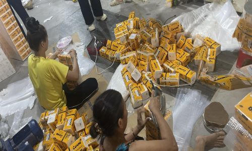 Phát hiện cơ sở gia công, đóng gói khăn giấy có dấu hiệu giả mạo nhãn hiệu