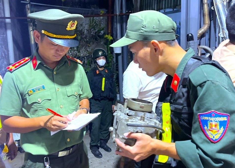 Phát hiện “lò” độ xe trái phép tại Đồng Nai