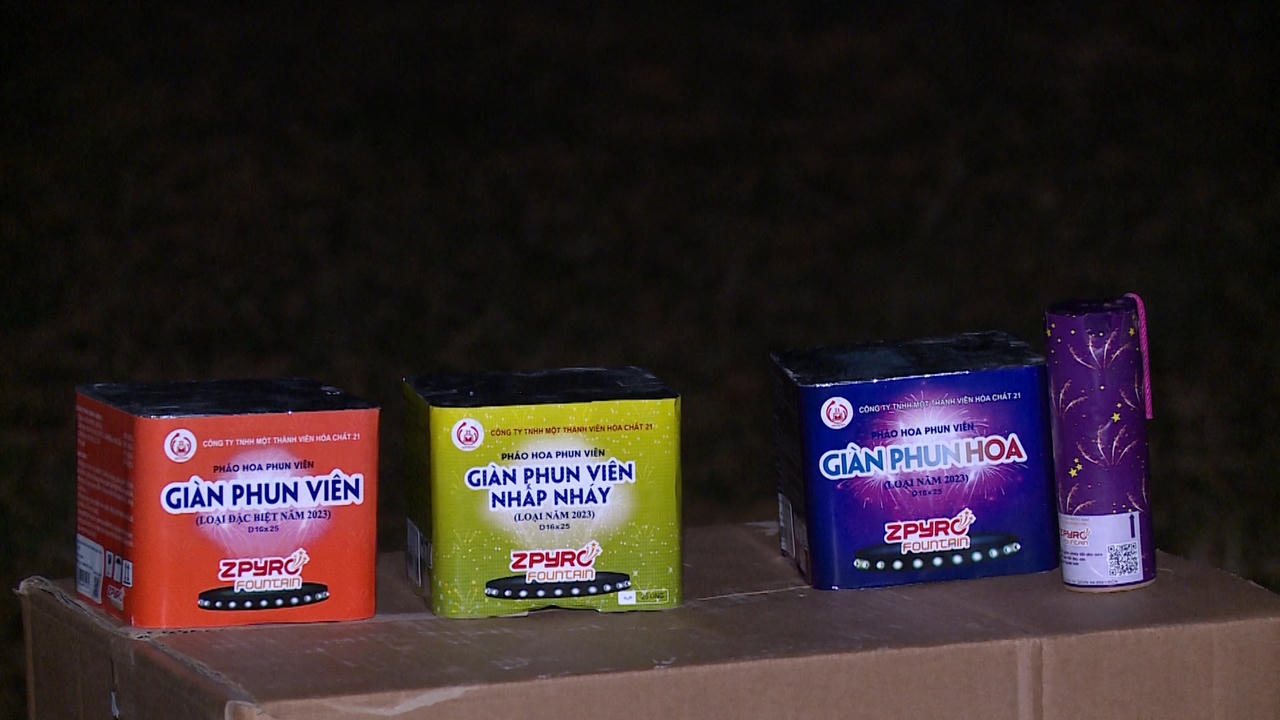 Pháo hoa Bộ Quốc phòng sẵn sàng phục vụ nhu cầu của người dân dịp Tết Nguyên Đán