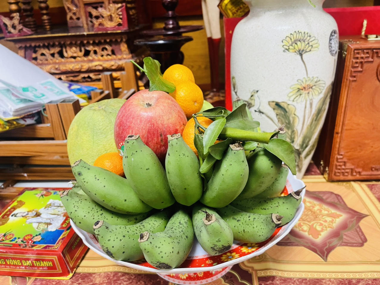 Khác biệt trong cách bày biện mâm ngũ quả dịp Tết Nguyên đán ở ba miền 