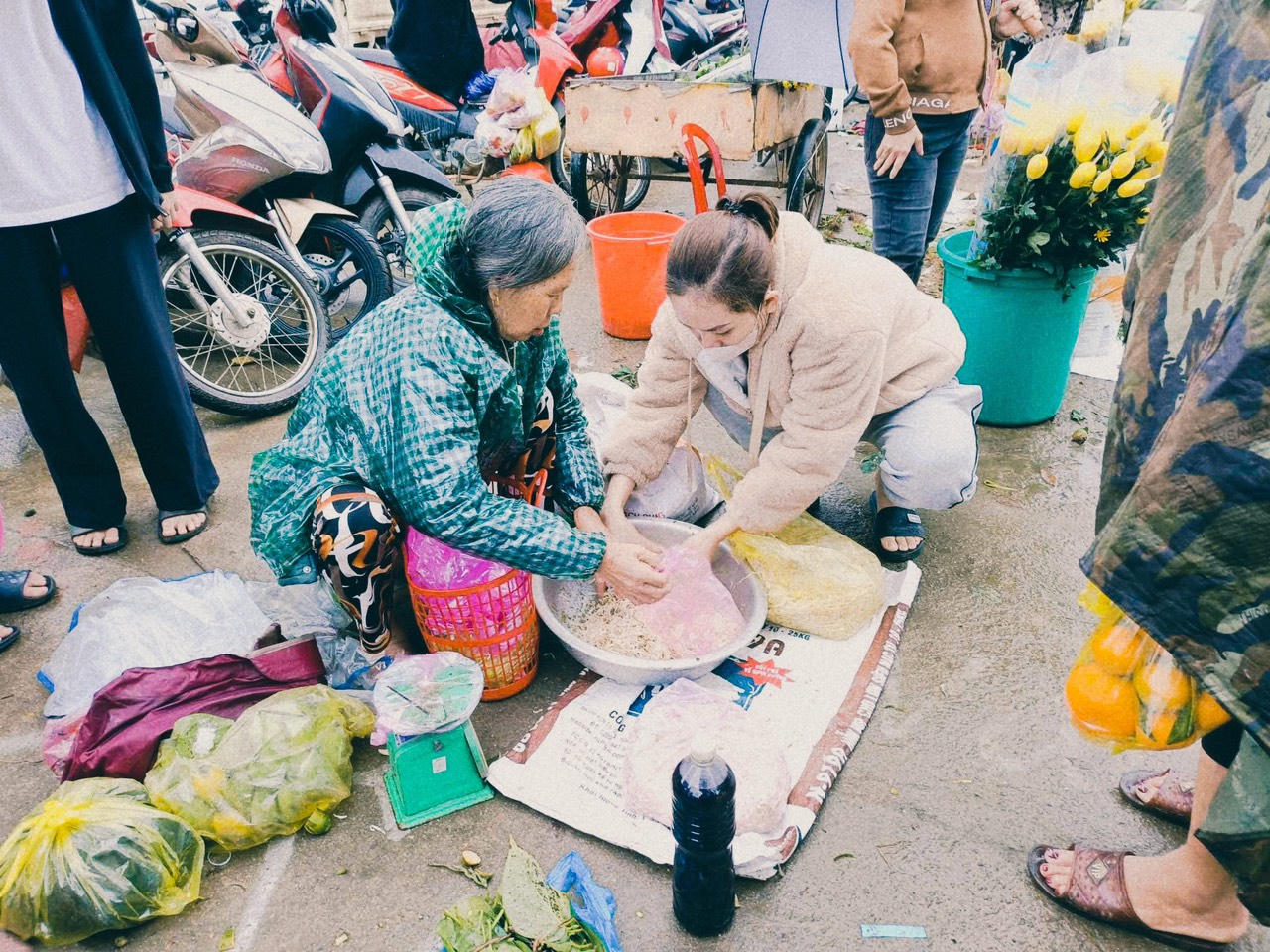 Đi chợ quê ngày Tết!