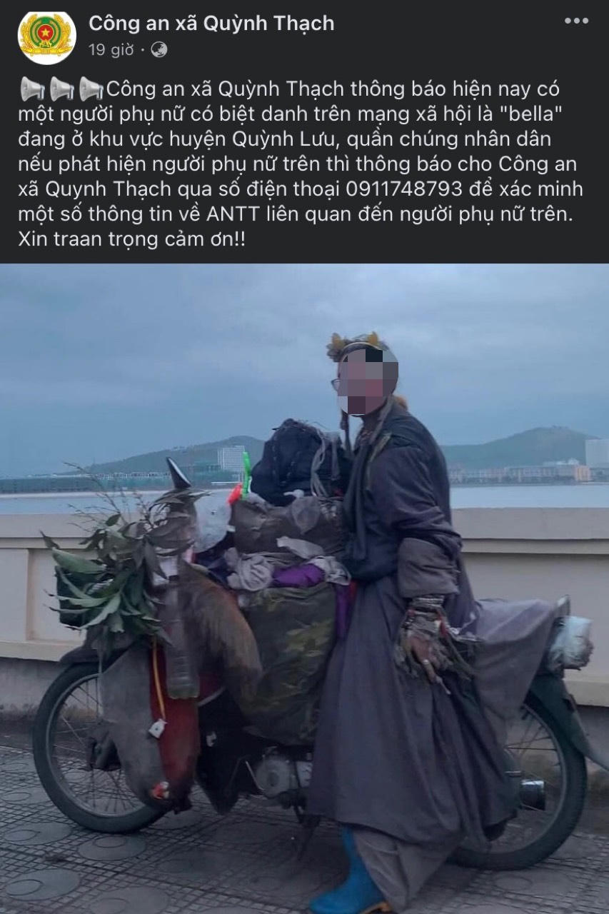 Truy tìm người giống "hot girl Bella" đi nhầm xe máy của người dân