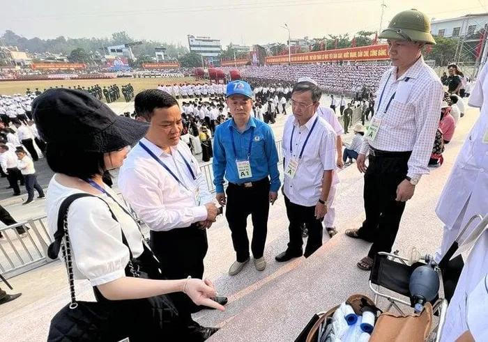 Bộ Y tế điều nhân lực lên Điện Biên đảm bảo y tế ở Lễ kỷ niệm 70 năm