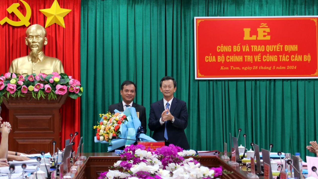 Bộ Chính trị chuẩn y chức vụ Phó Bí thư Tỉnh ủy Kon Tum