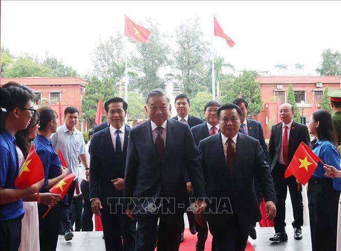 Tổng Bí thư, Chủ tịch nước dự Lễ kỷ niệm 75 năm truyền thống Học viện Chính trị Quốc gia Hồ Chí Minh