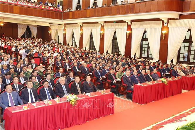 Tổng Bí thư, Chủ tịch nước dự Lễ kỷ niệm 75 năm truyền thống Học viện Chính trị Quốc gia Hồ Chí Minh