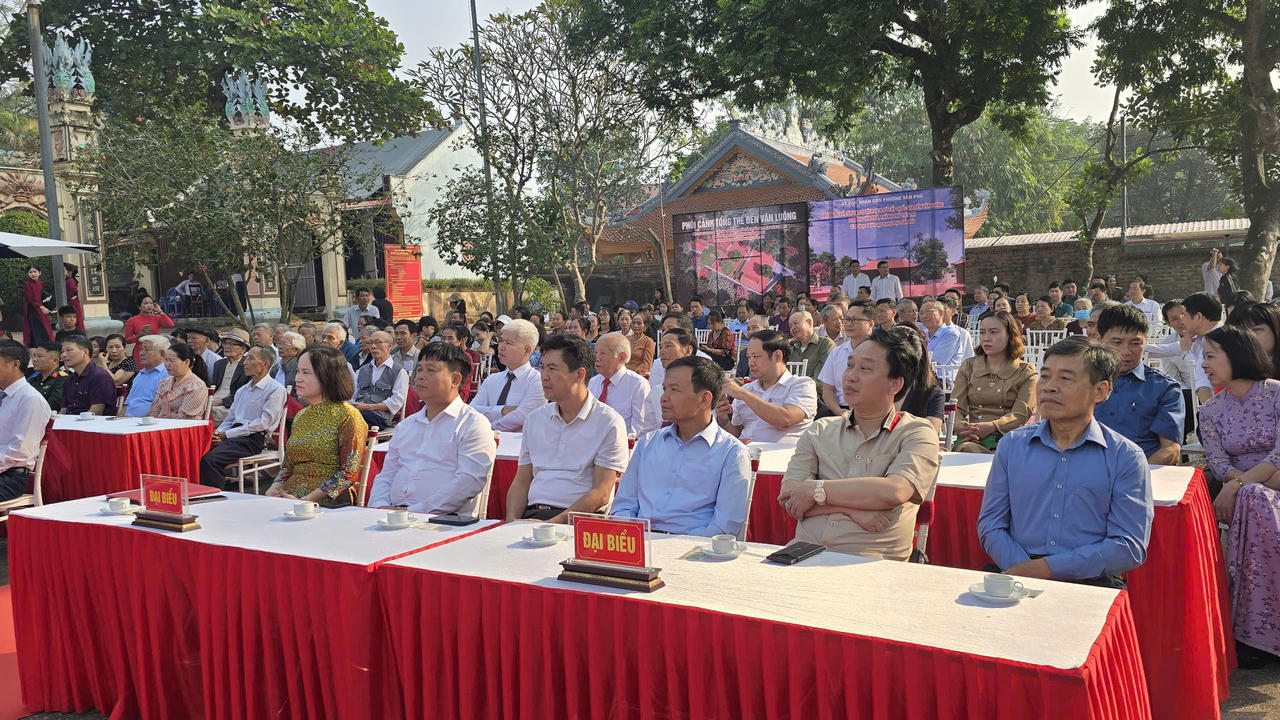 Khởi công dự án tu bổ, tôn tạo Di tích lịch sử Quốc gia - Đền Vân Luông