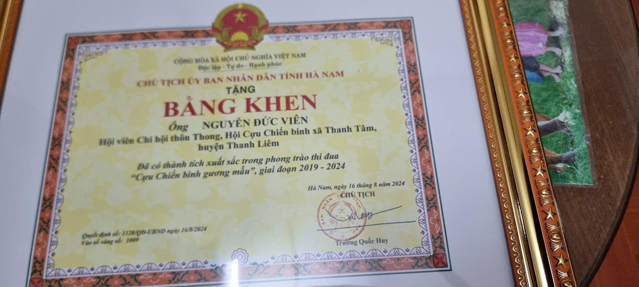 Người lính Cụ Hồ thời bình xây dựng quê hương giàu mạnh