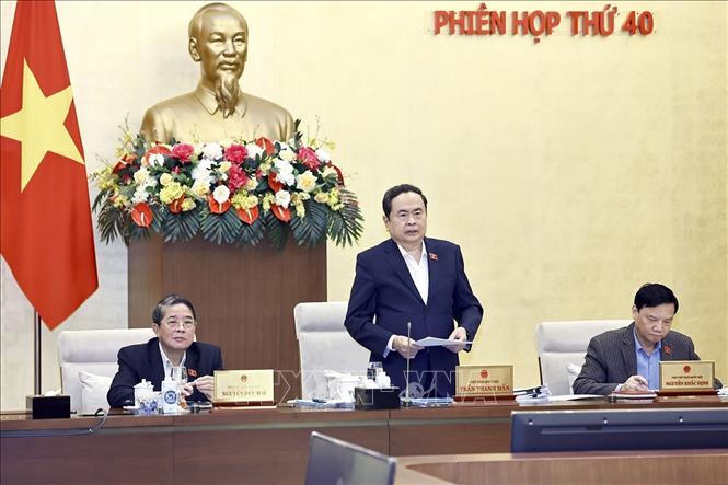 Khai mạc Phiên họp thứ 40 của Uỷ ban Thường vụ Quốc hội