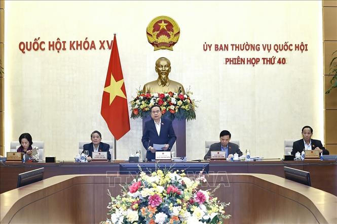 Khai mạc Phiên họp thứ 40 của Uỷ ban Thường vụ Quốc hội