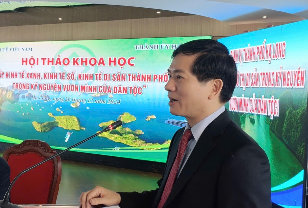 TP Hạ Long tổ chức hội thảo thúc đẩy kinh tế Di sản trong kỷ nguyên vươn mình của dân tộc