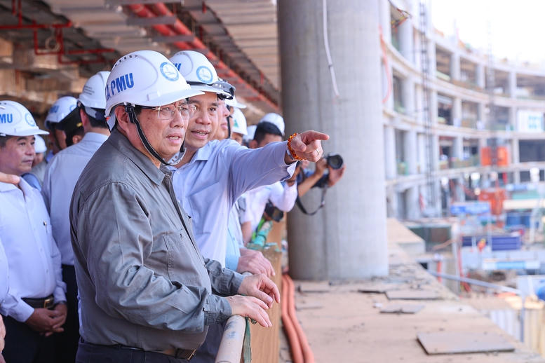 Thủ tướng lần thứ 6 kiểm tra công trường sân bay Long Thành