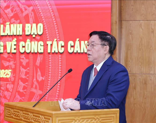 Ban Tuyên giáo và Dân vận Trung ương triển khai các quyết định về công tác cán bộ