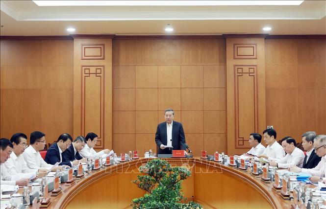 Tổng Bí thư Tô Lâm: Tập trung xử lý dứt điểm các công trình, dự án chậm tiến độ, tồn đọng, kéo dài