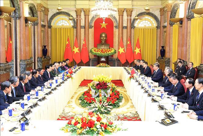 Tuyên bố chung Việt Nam - Trung Quốc nhân chuyến thăm của Tổng Bí thư, Chủ tịch nước Trung Quốc Tập Cận Bình