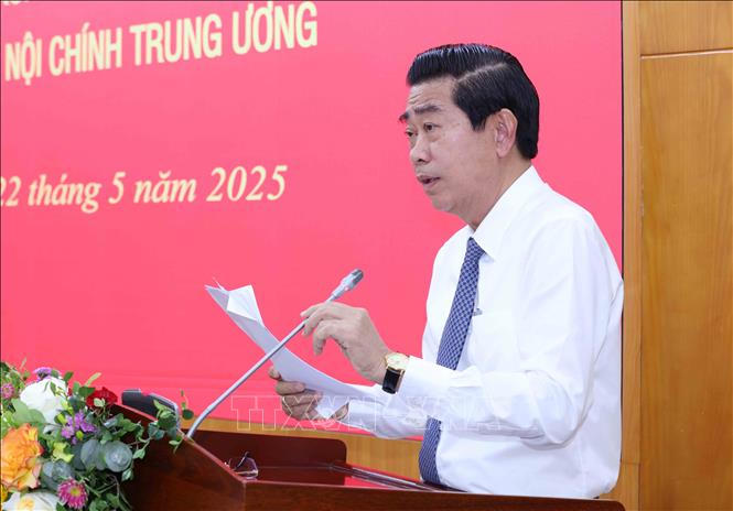 Tổng Bí thư Tô Lâm: Công tác nội chính phải hướng mục tiêu giữ vững ổn định để phát triển đất nước