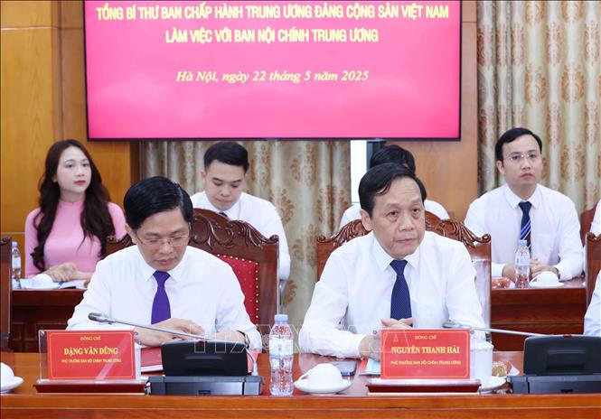 Tổng Bí thư Tô Lâm: Công tác nội chính phải hướng mục tiêu giữ vững ổn định để phát triển đất nước